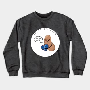 Disability Pride #1: Inclusive Bean Crewneck Sweatshirt